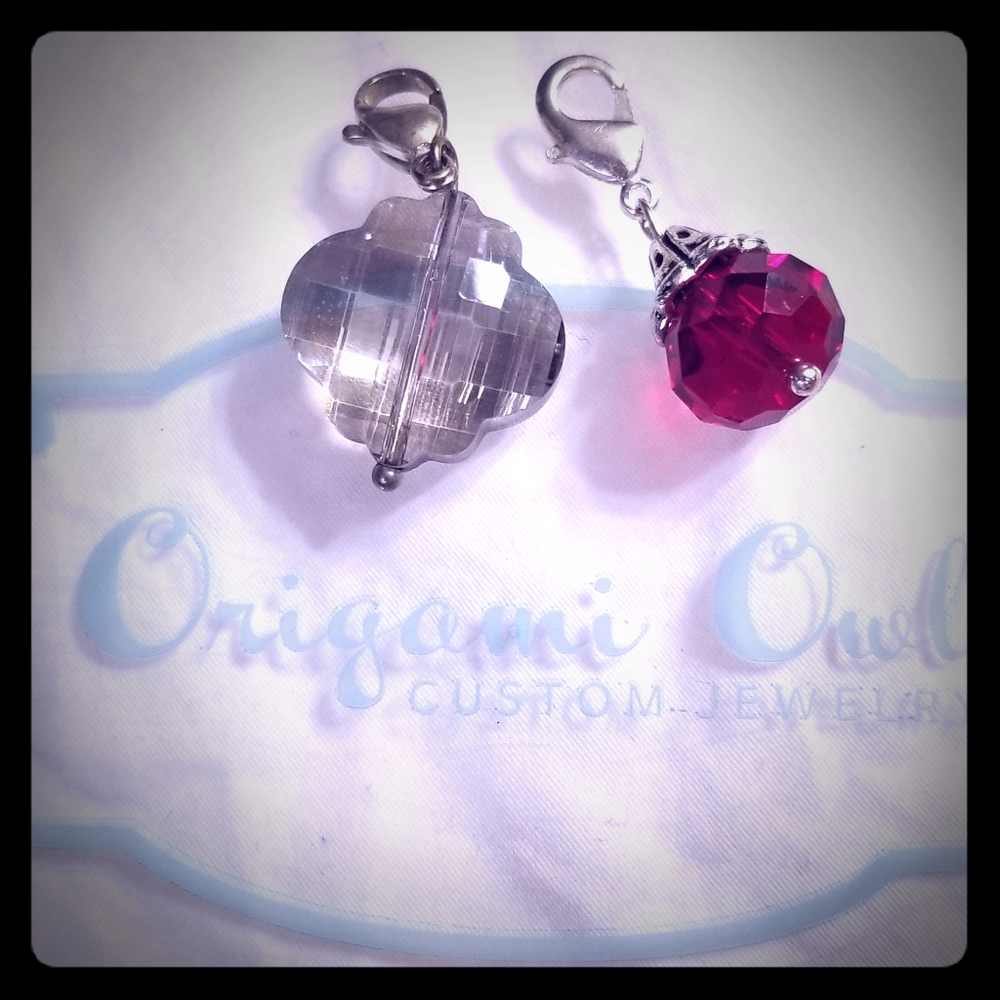 Origami Owl Crystal Dangles